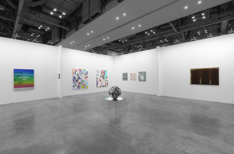 Installation view of PKM Gallery booth (BEXCO 1st Exhibition hall, A-28) in ART BUSAN 2024.