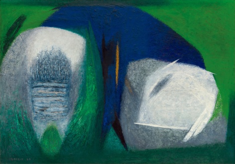 Yoo Youngkuk, Work (Terra Firma), 1964., Oil on canvas, 136 x 194 cm.