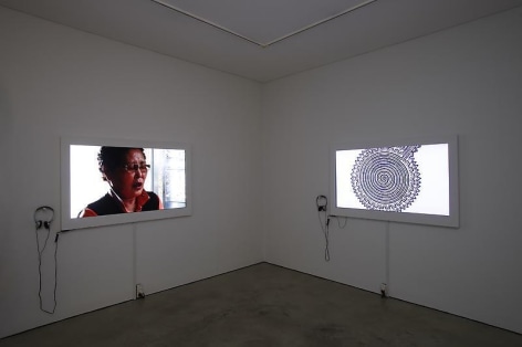 Park Chan-kyong. Installation view of solo exhibition &quot;Radiance,&quot; P K M Gallery | Bartleby Bickle &amp;amp; Meursault, 2010.