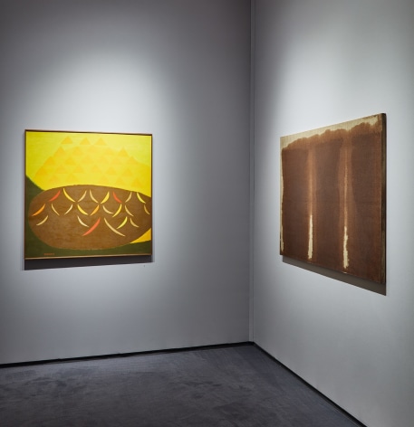 Installation view of PKM Gallery stand (Drill Hall, no. 378) in TEFAF New York 2023., Courtesy of PKM Gallery.