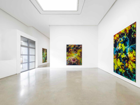 Installation view of Thomas Ruff: d.o.pe. at PKM. Courtesy of PKM Gallery.