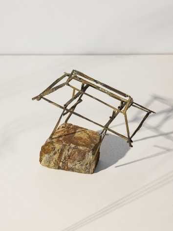 &nbsp;Koo Hyunmo, 집 House, 2014. Wood, stone, 10 x 15 x 15.5 cm. Courtesy of the artist &amp;amp; PKM Gallery.