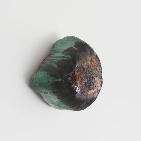 Koo Hyunmo, rock on the wall, 2025., Ceramic,&nbsp;23.5 x 20.5 x 17 cm.
