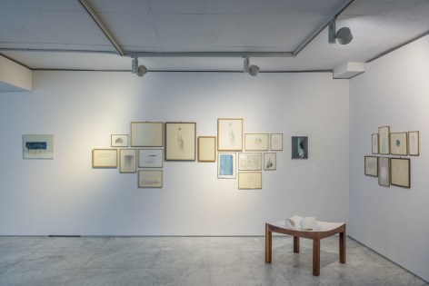 Installation view of&nbsp;Koo Hyunmo: Acquired Nature&nbsp;at PKM+., Courtesy of PKM Gallery.