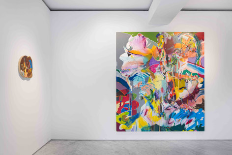 Installation view of Young Do Jeong: Bury me at PKM+. Courtesy of PKM Gallery.