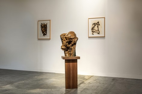 Installation view of PKM Gallery booth S.14 in Art Basel Miami Beach 2024.