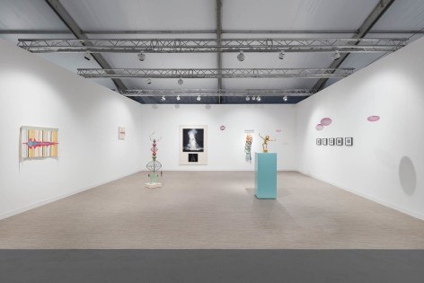 Installation view of PKM Gallery booth (The Regent&#039;s Park, Booth C.04) in FRIEZE LONDON 2024., Courtesy of PKM Gallery.