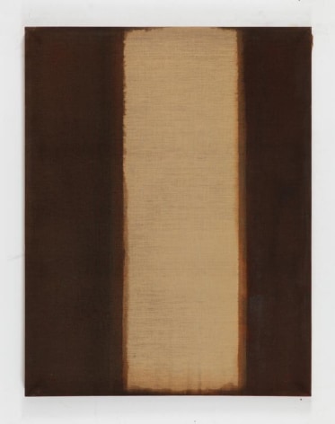 Yun Hyong-keun, Umber-Blue, 1978, Oil on linen, 142 x 110.2 cm. Courtesy of YUN HYONG-KEUN Estate and PKM Gallery.