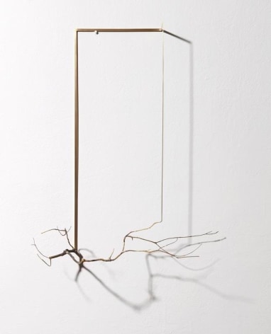 Koo Hyunmo. Ilex serrata, 2015. Brass, 47 x 59 x 21 cm. Courtesy of the artist and PKM Gallery.