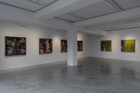 Installation view of&nbsp;Cho Duck Hyun: EPIC SHANGHAI&nbsp;at PKM &amp;amp; PKM+., Courtesy of PKM Gallery.