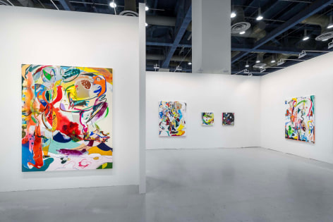 Installation view of PKM Gallery booth (COEX Exhibition Center Hall B, B15) in Kiaf SEOUL 2023.