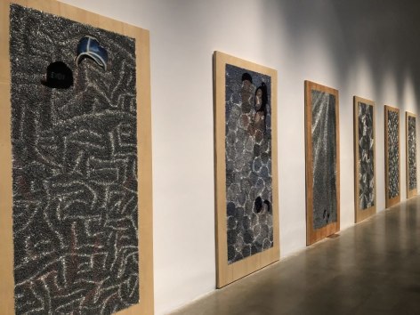 WILMER WILSON IV  works from staple series, Installation view: New Museum Triennial 2018