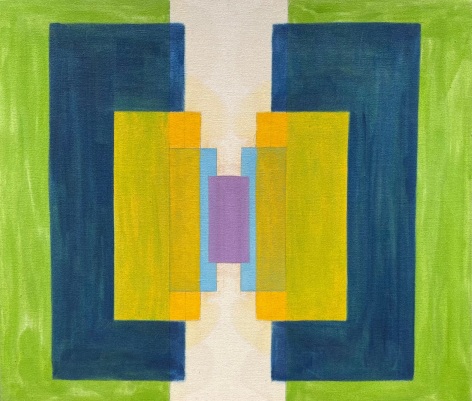 Untitled (Green/Blue/Yellow Ambit), 1961
