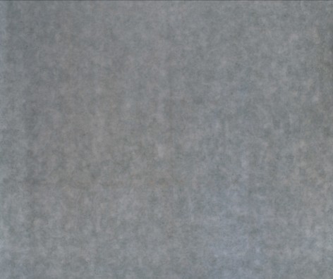 HOWARD MEHRING Untitled (gray all-over) c.1960-1962, magna on canvas, 108 x 118 inches.