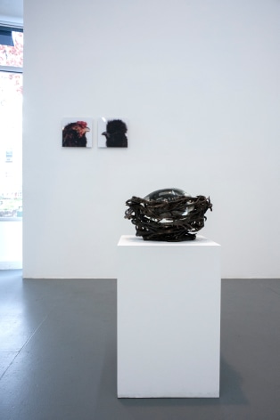 KOEN VANMECHELEN  The Works: Recent Painting, Sculpture, Video 2013. Installation view: CONNERSMITH.