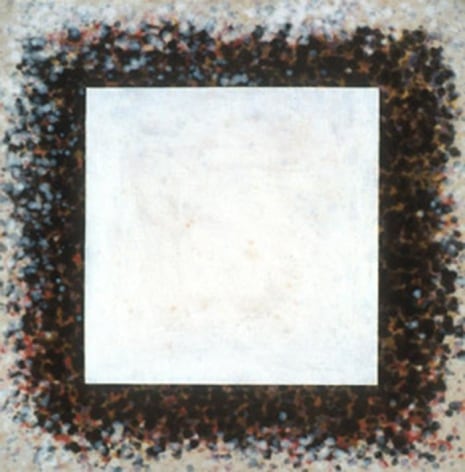 HOWARD MEHRING Untitled 1961, magna on canvas, 29 x 28.5 inches