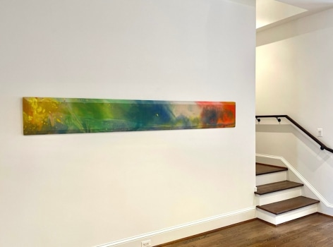 Sam Gilliam, FOR - installation view