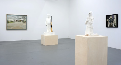 JULIE ROBERTS and KENNY HUNTER  Nothing Lasts Forever 2012. Installation view: CONNERSMITH.