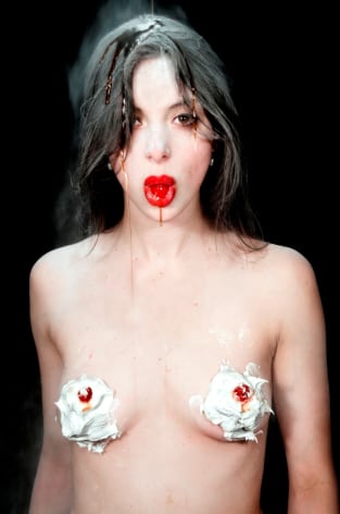 VICTORIA F. GAIT&Aacute;N Cherry Whip Part 4 2010, archival pigment print on 100% cotton paper, 33 x 22 inches