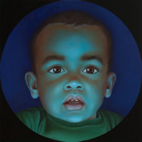 KATIE MILLER The Passion of the Lightgeist 2012, oil on panel, 8 x 8 inches