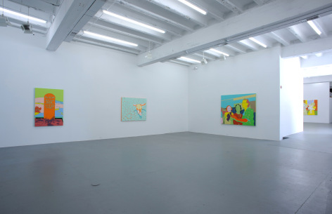 LISA RUYTER Let us now Praise Famous Men 2012. Installation view: CONNERSMITH.
