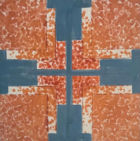 Untitled (Blue /Pink Cruciform), 1961