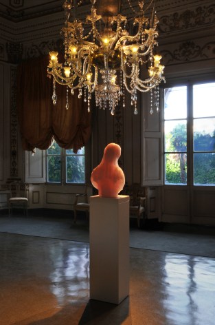 BARRY X BALL  Purity in Iranian Translucent Pink Onyx  The New Gallery--Palazzo Mansi, Lucca archival inkjet print
