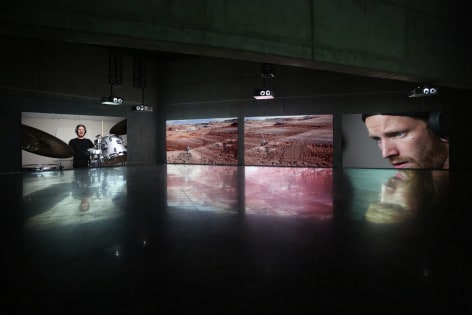 JANET BIGGS Seeing Constellations in the Darkness Between Stars installation view