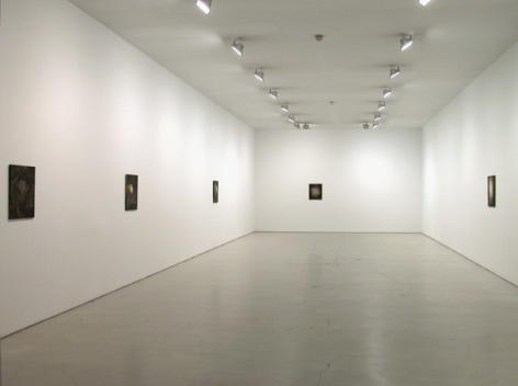Installation view of Helmut Federle, Scratching Away at the Surface, 2009 at Peter Blum SoHo.