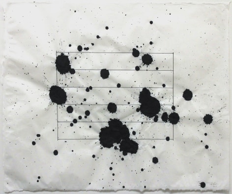 Su-Mei Tse Schmerzhafte ZwischenT&ouml;ne 10 (Painful Dissonances 10), 2009 ink on oriental paper 16 1/2 x 19 1/2 inches (41.9 x 49.5 cm) (SMT09-14)