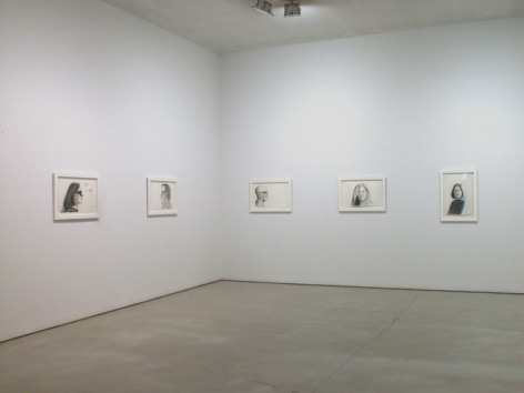 Installation view of Alex Katz, Drawings, 2009 at Peter Blum SoHo.