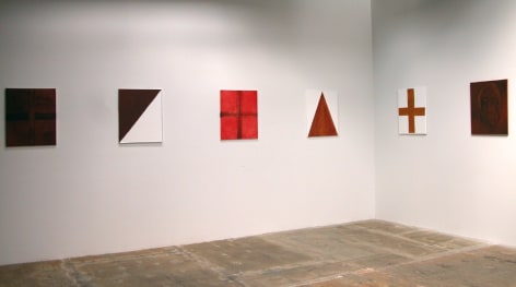 Installation view of Paintings, Group Exhibition, 2010 at Peter Blum Chelsea.