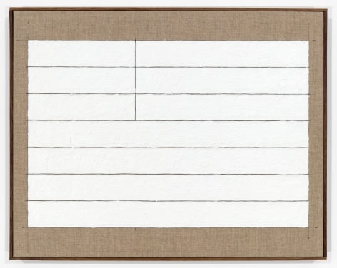 Paul F&auml;gerski&ouml;ld White Flag, 2019 oil on linen 16 1/2 x 20 7/8 inches (42 x 53 cm)