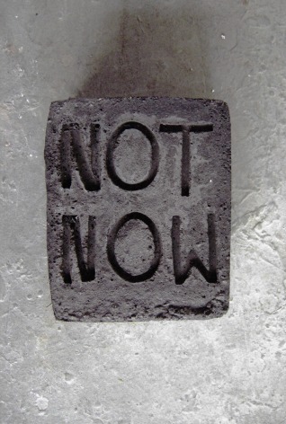 Esther Kl&auml;s: Not Now, 2014, &nbsp;