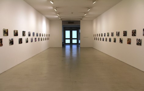 Installation view of PASSENGERS by Chris Marker at Peter Blum SoHo.