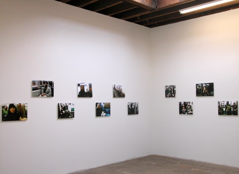 Installation view of PASSENGERS by Chris Marker at Peter Blum Chelsea.