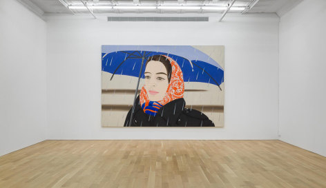 Installation view of 3 Paintings, Peter Blum Gallery, New York, NY, 2018