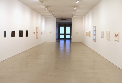 Installation of&nbsp;Drawing a Line in the Sand, February 2 &ndash; March 31, 2012