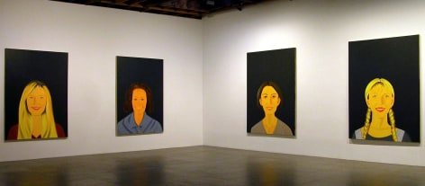 Alex Katz Paintings Smile Exhibition Peter Blum Chelsea 2007