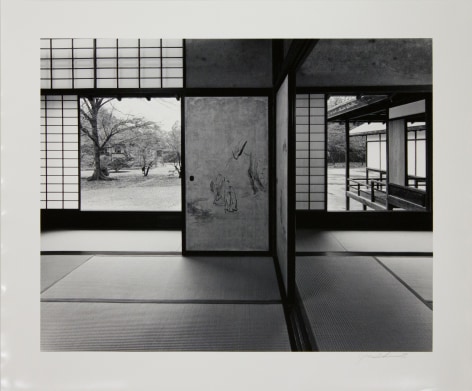 Katsura Villa/ Main Room, right, and the Second Room left, of the Middle Shoin, viewed from the north-east, 1981-82