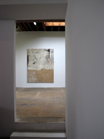 Installation view of Rosy Keyser, Promethean Dub, 2011 at Peter Blum Chelsea.