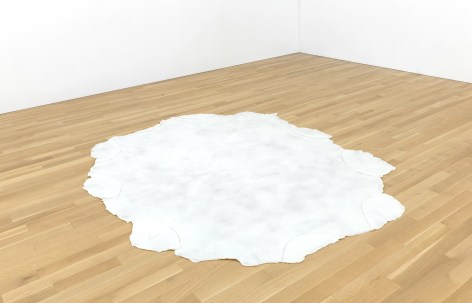 Esther Kl&auml;s Floor, 2018 silicone 99 5/8 x 122 x 1/4 inches ( 253 x 309.9 x 0.6 cm) (EK18-04)