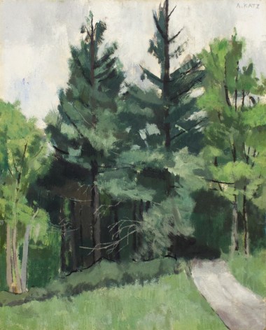 Alex Katz Maine Woods, 1949