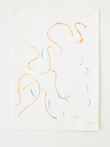Esther Kl&auml;s Eses, 2019 monotype and pencil on paper 16 x 11 3/4 inches (40.5 x 29.7 cm) (EK19-18)