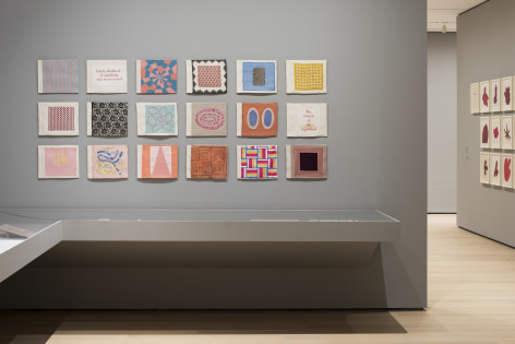 Installation of&nbsp;Louise Bourgeois:&nbsp;An Unfolding Portrait, Musuem of Modern Art, New York, NY&nbsp; (September&nbsp;24, 2017&ndash;January 28, 2018)