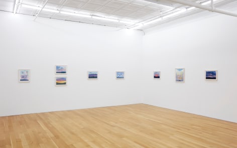 Installation view of Shifting Horizons, 2025, Peter Blum Gallery, New York, NY