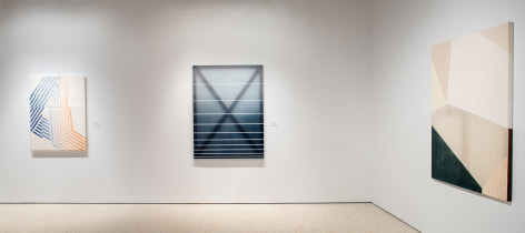 Installation view of Linear Abstraction, Savannah College of Art and Design, Savannah, GA, 2015