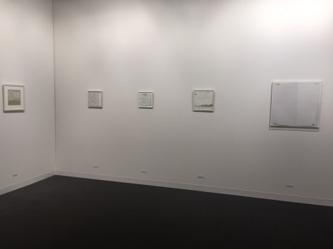 Installation of&nbsp;Art Basel, Halle 2.0, Booth JF, June 15 - 18, 2017&nbsp;