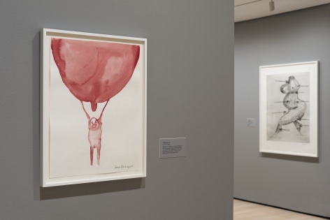 Installation of&nbsp;Louise Bourgeois:&nbsp;An Unfolding Portrait, Musuem of Modern Art, New York, NY&nbsp;