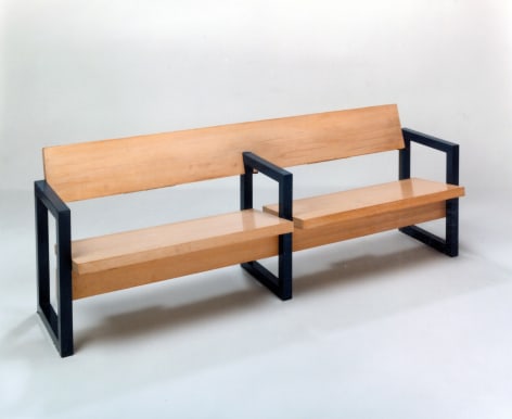 Gerrit Rietveld, church bench, furniture